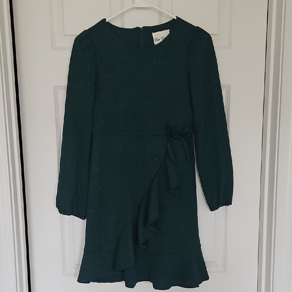 Rare Editions Teal Formal Kids Dress